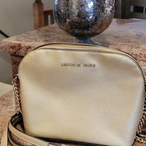 Micheal Kors Gold Crossbody